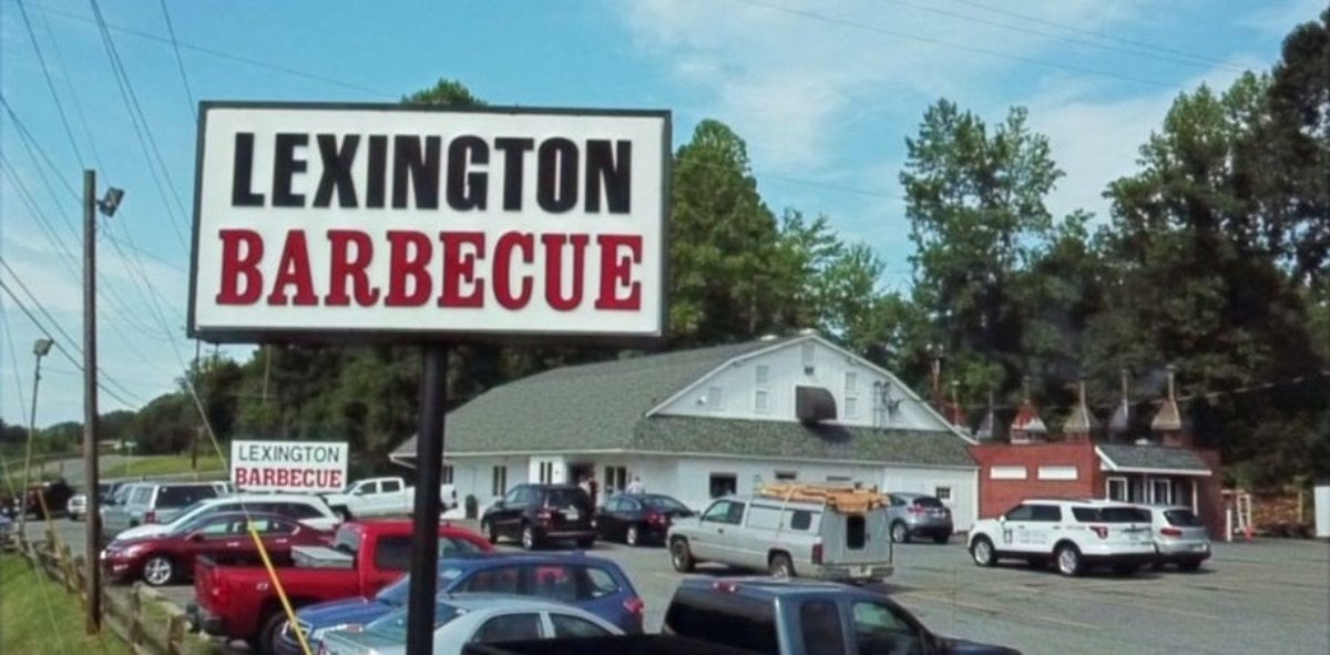 Lexington Barbecue Sign Board